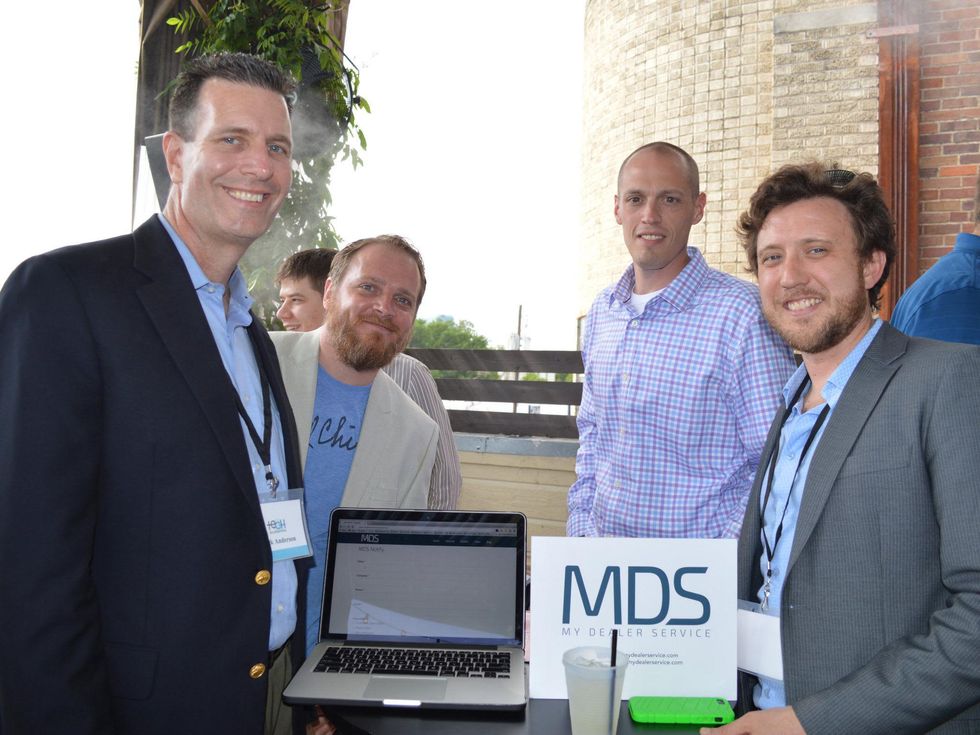 My Dealer Service team at Tech Wildcatters Pitch Day 2014
