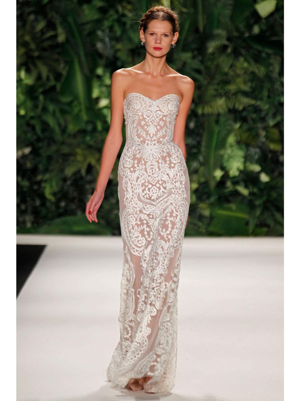 Naeem Khan Bridal Collection trunk show at Joan Pillow Bridal Salon April 2014 MADEIRA