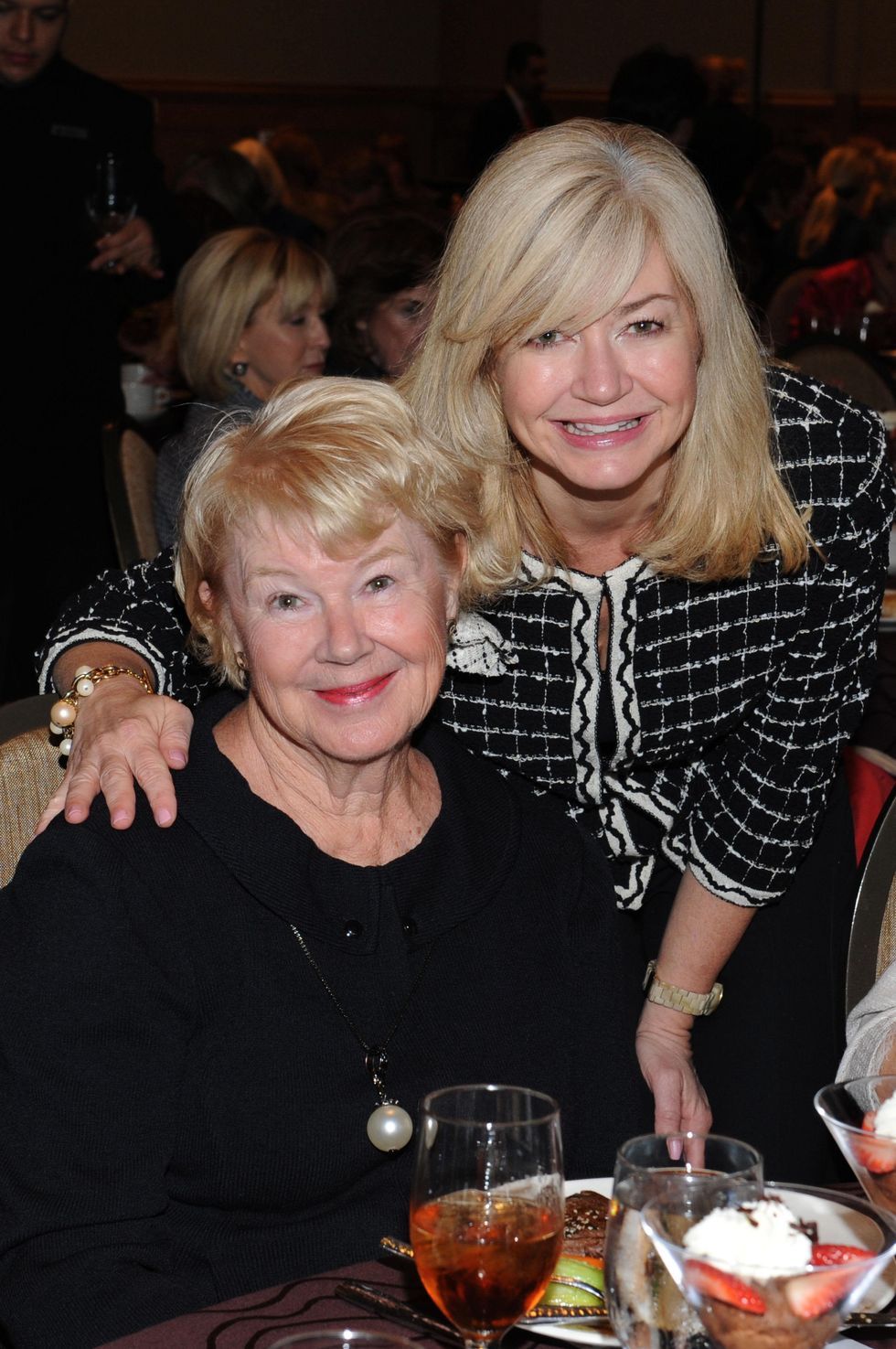 Nancy Ann Hunt, Ashlee Kleinert at Dallas Women's Foundation Dinner