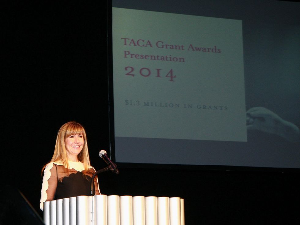 Nancy Carlson, taca grant presentation