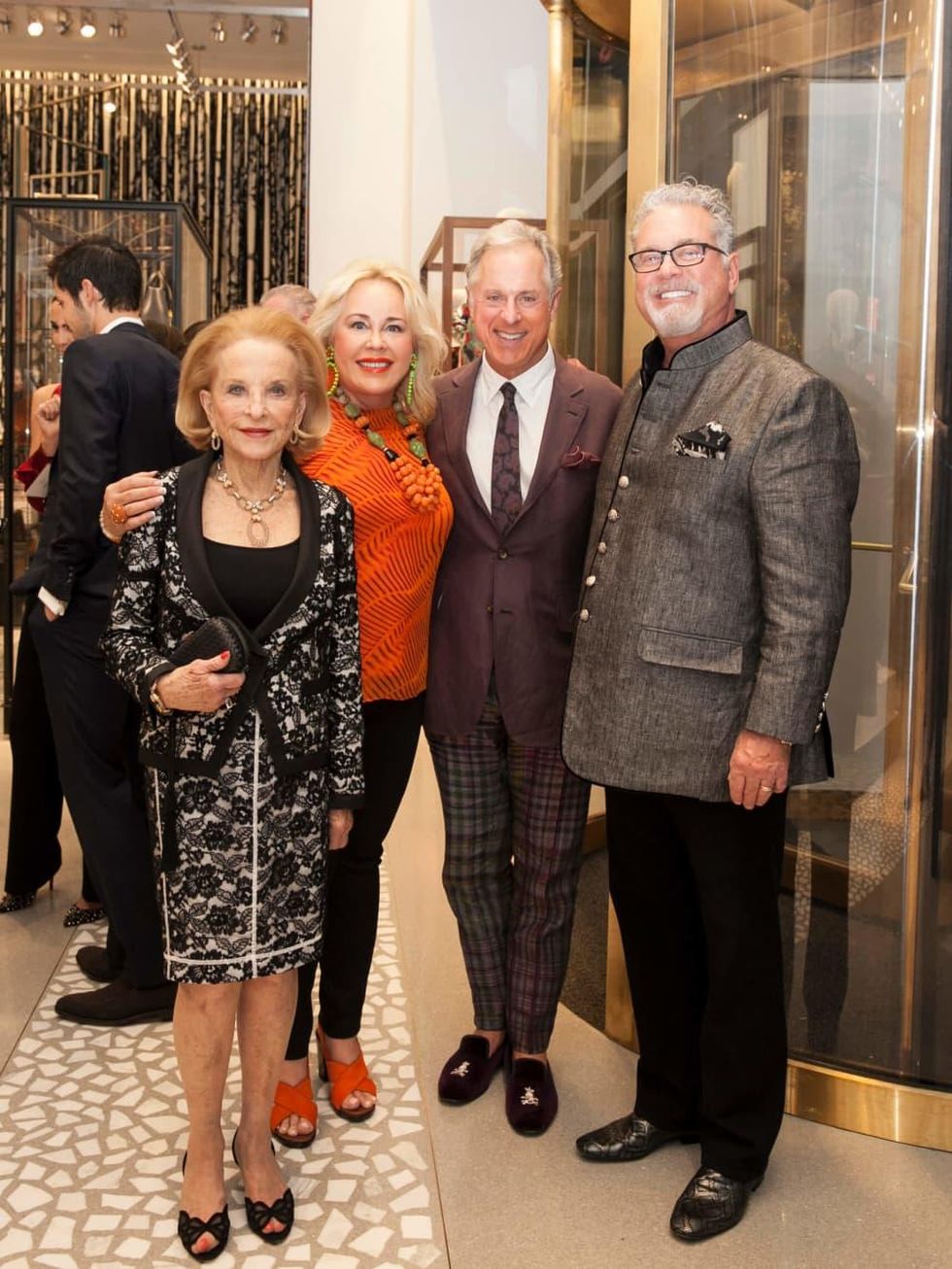 Nancy Dedman, Patty Nail, Brad Kelly, Bobby Nail