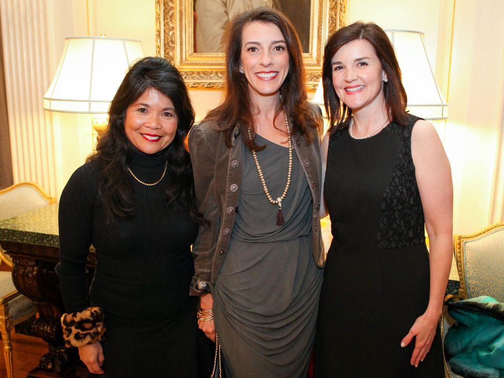 nancy gopez, cara french, amy camp, hostess lisa blue baron, jocelyn white, ann dyer, denny carreker, connie carreker, Equest Triple Crown Gala Kick-Off Party