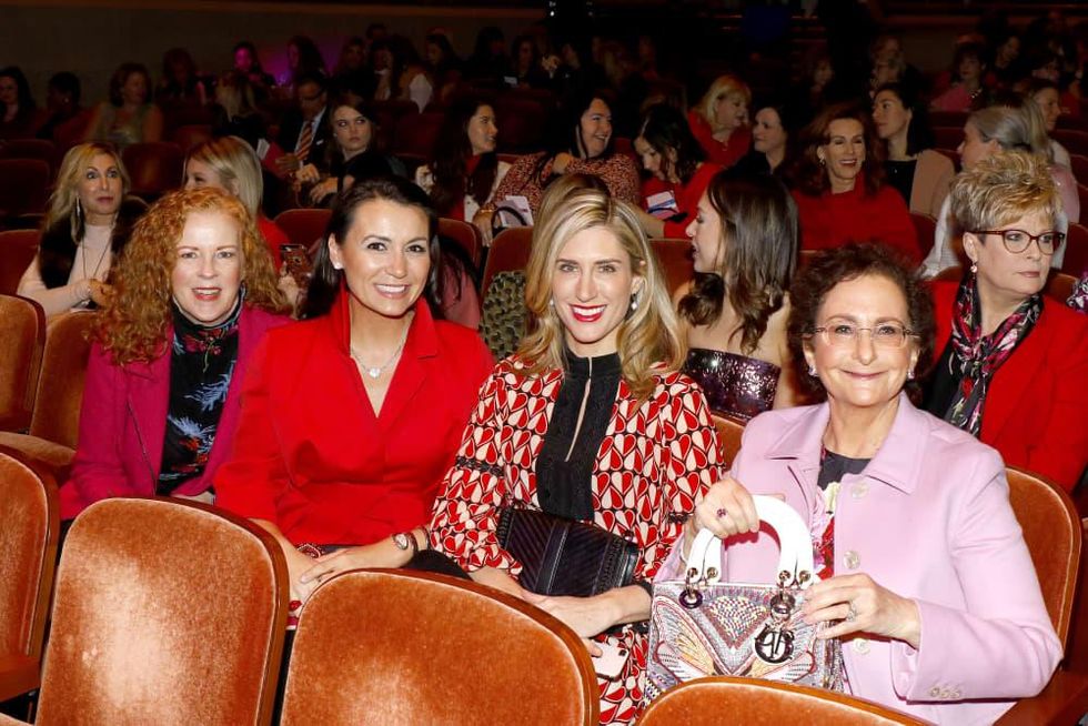 Nancy Nasher, Kirstin Gibbins, Kimberly Schlegel Whitman and Paula Acosta