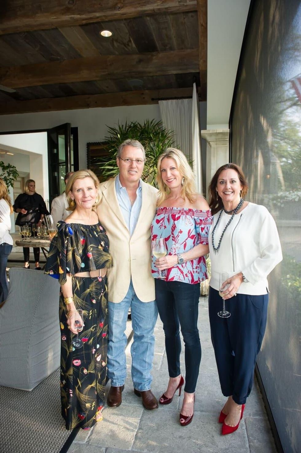 Nancy Perot, Rod Jones, Lynae Fearing, Tracy Rathbun, United Way