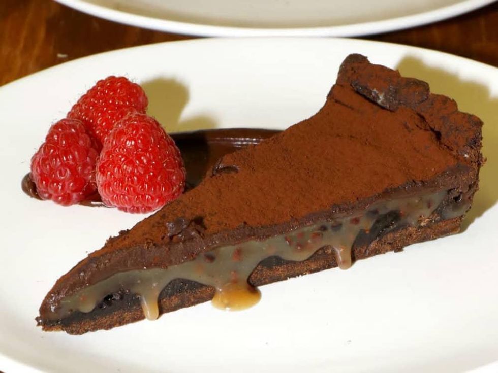 Nancy Silverton, salted chocolate tart
