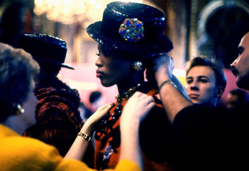 Naomi Campbell, Lacroix, Paris, 1991 \u00a9 Donna DeMari