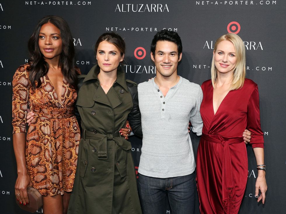 Naomi Harris, Keri Russell, Joseph Altuzarra, Naomi Watts