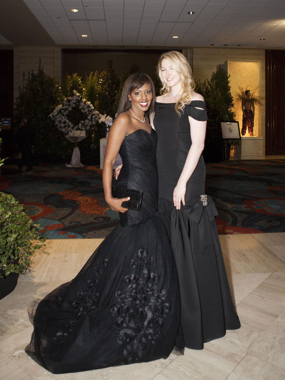 Nardos Imam, Mackenzie Brittingham Sumrall, Crystal Charity Ball 2014