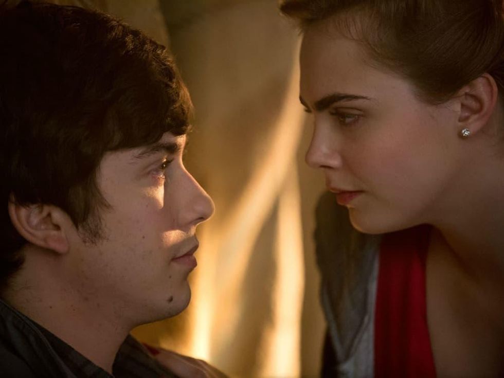 Nat Wolff and Cara Delevingne in Paper Towns