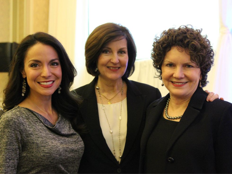 Natalie Solis, Gaynelle Henger and Gail McDonald, NM salutes United Way