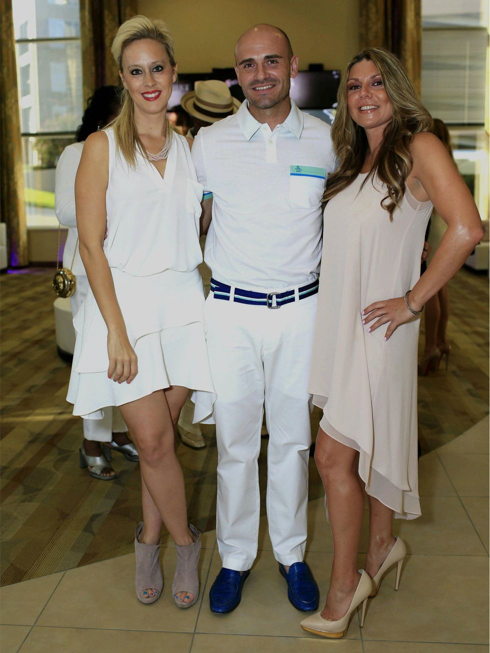 Natalie Tastle, Adam Daskivich, Laura Konz, Hollywood Domino Kickoff