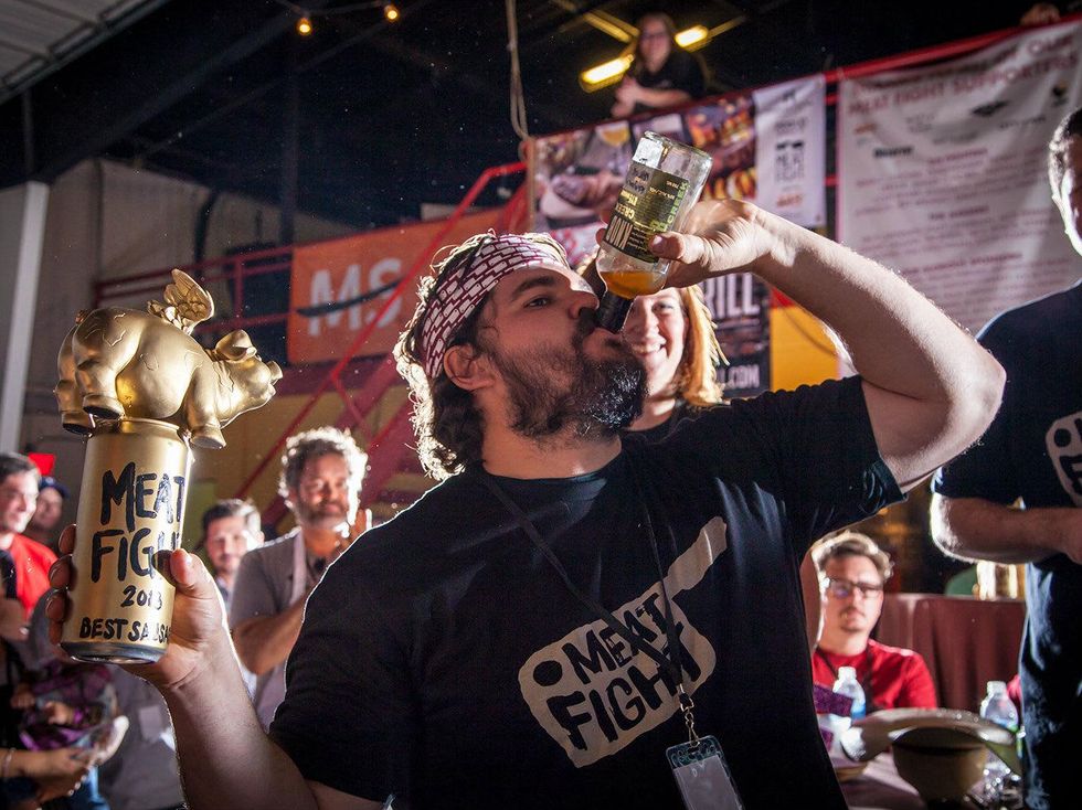 Nathan Tate at Meat Fight 2013