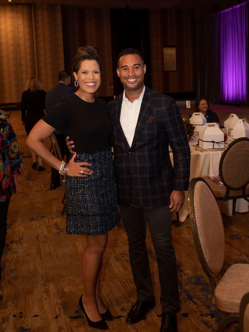 NBC 5\u2019s Laura Harris, Patrick Means