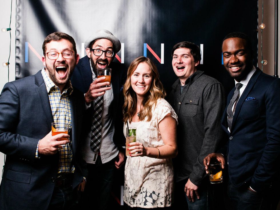 Need launch party booth 32