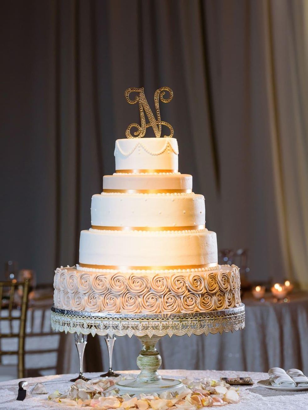 Neely wedding, cake