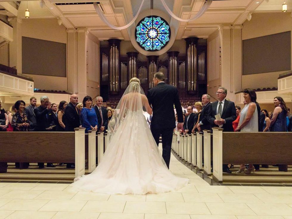 Neely Wedding, Church