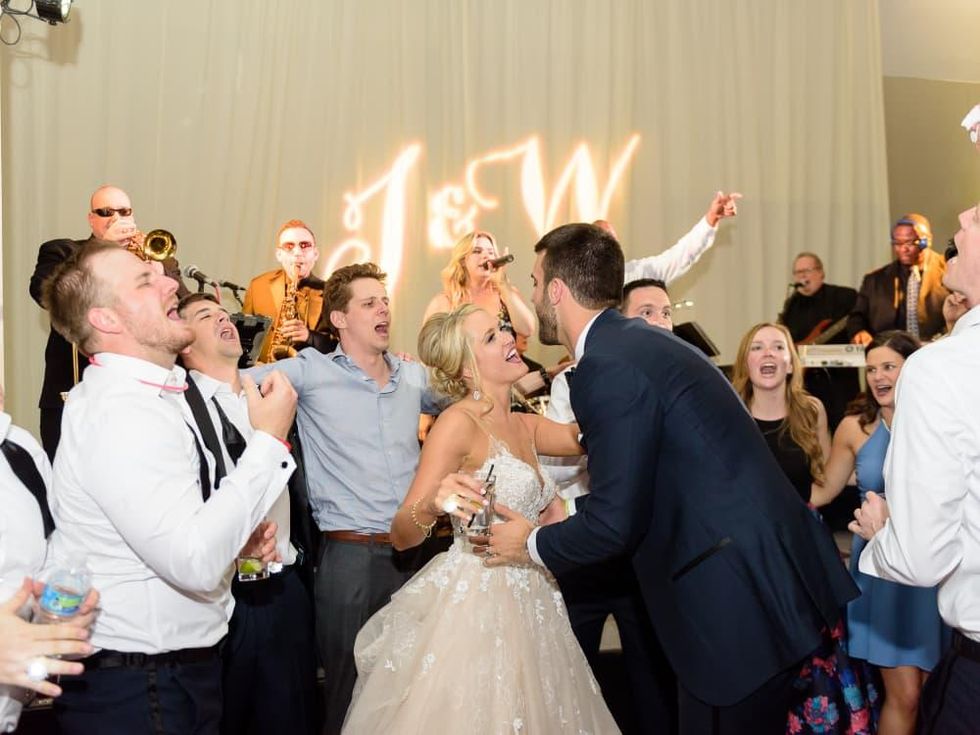 Neely wedding, dance floor