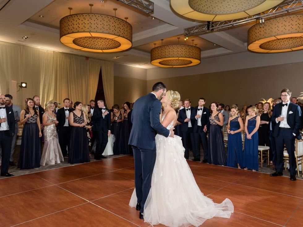 Neely wedding, dance