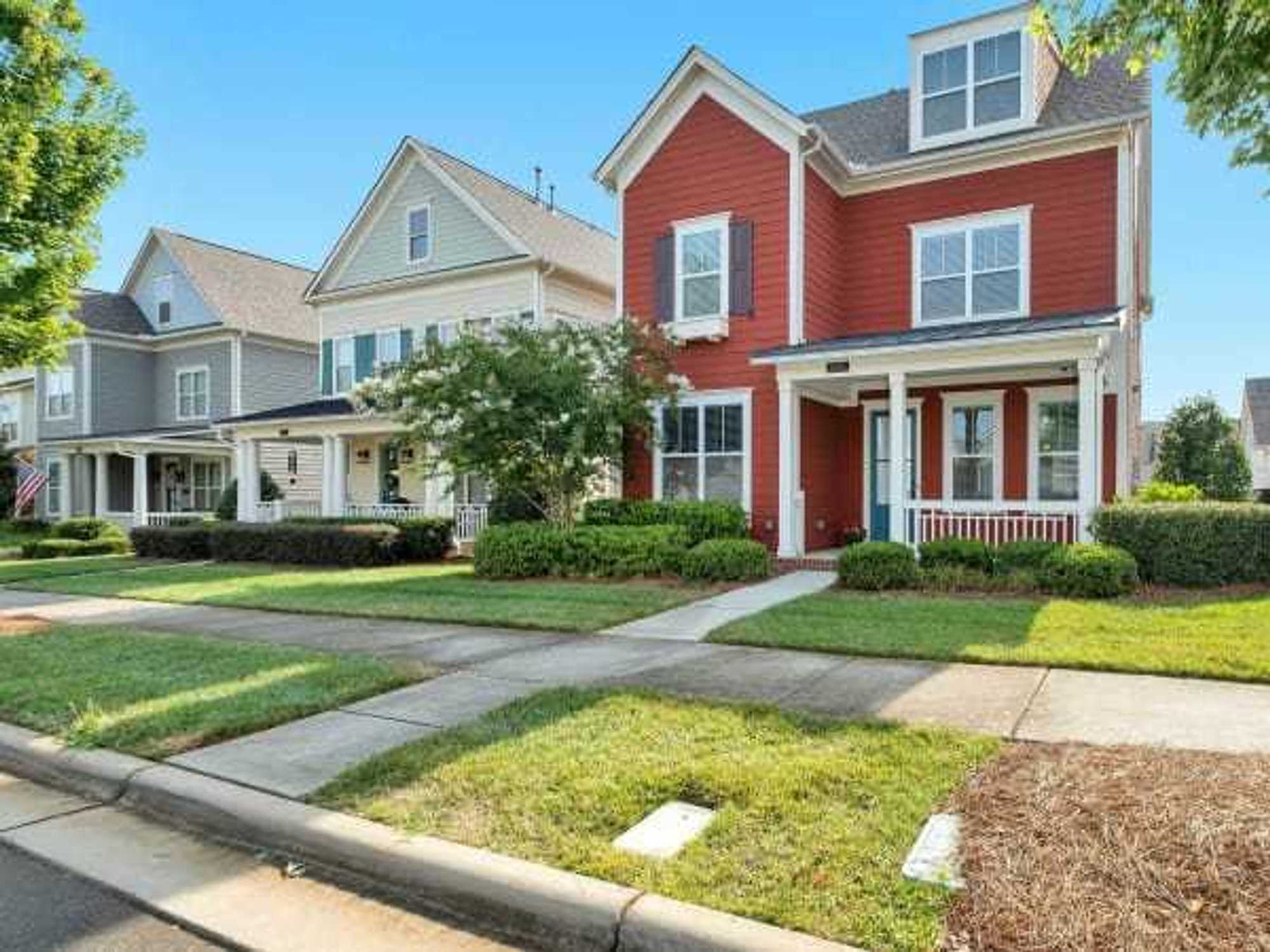 Neighborhood of starter homes