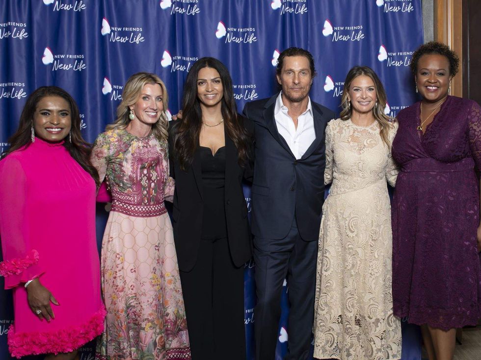 New Friends New Life 2024 luncheon, Matthew McConaughey, Camila McConaughey