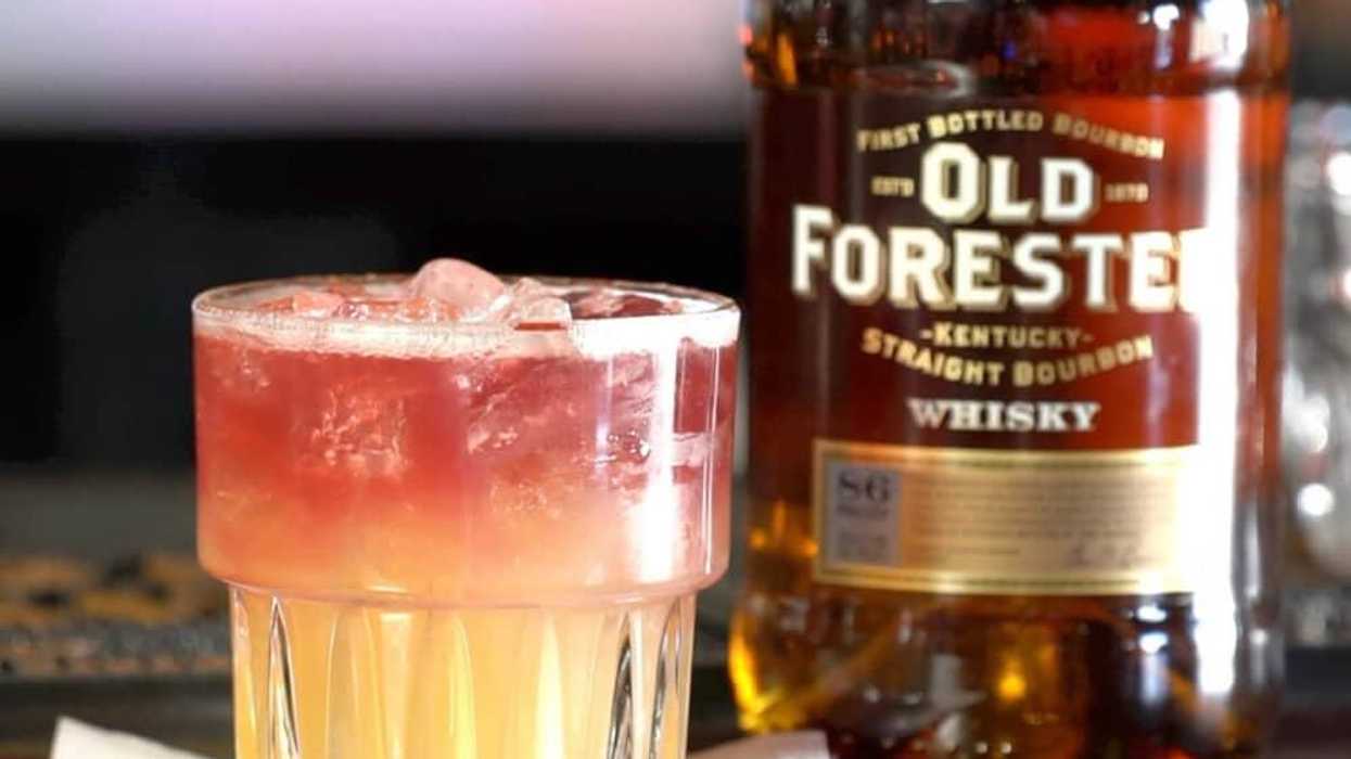 New York Sour from Dallas bartender Julie Campbell