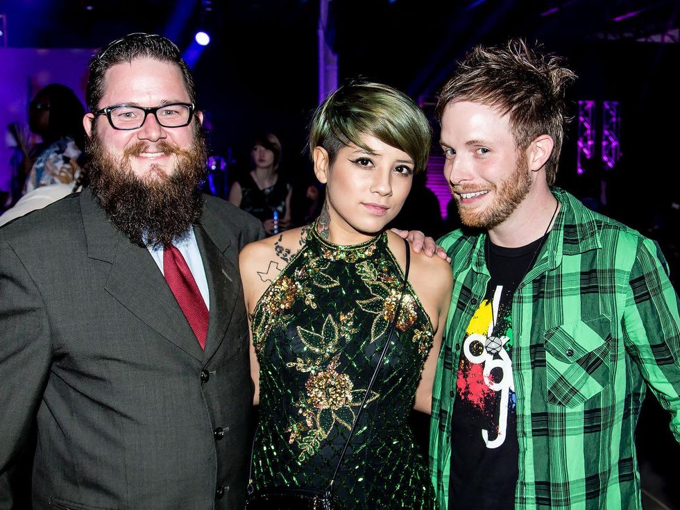 Nicholas Grant, Erica Vasquez, Michael Brunner, the pin show