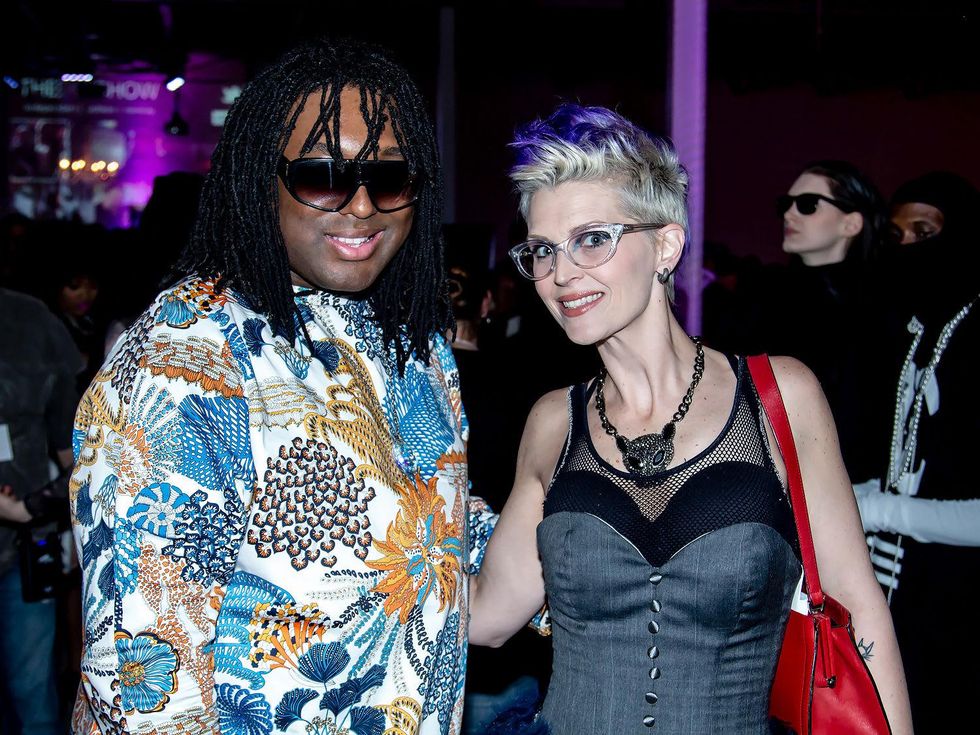 Nicholas Moore, Brandy Michelle Adams, the pin show