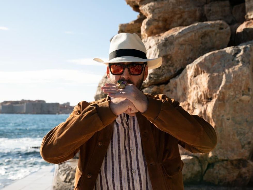 Nicolas Cage in The Unbearable Weight of Massive Talent