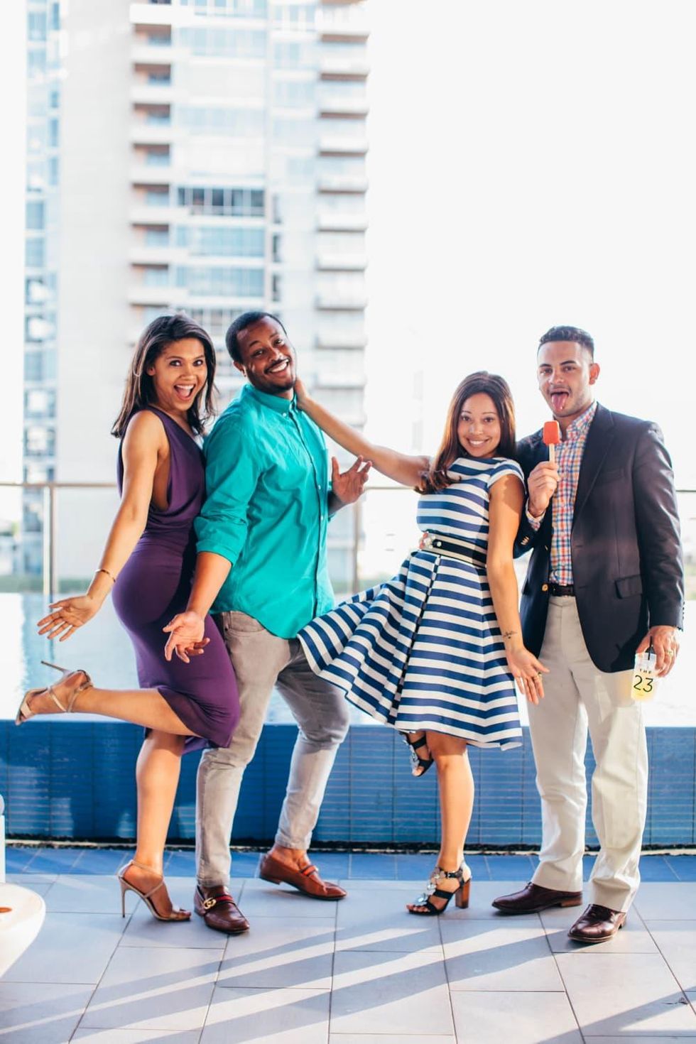 Nicole Collins, Travis Reams, Andria Jackson, Valde Mar, Summer Soiree 2018