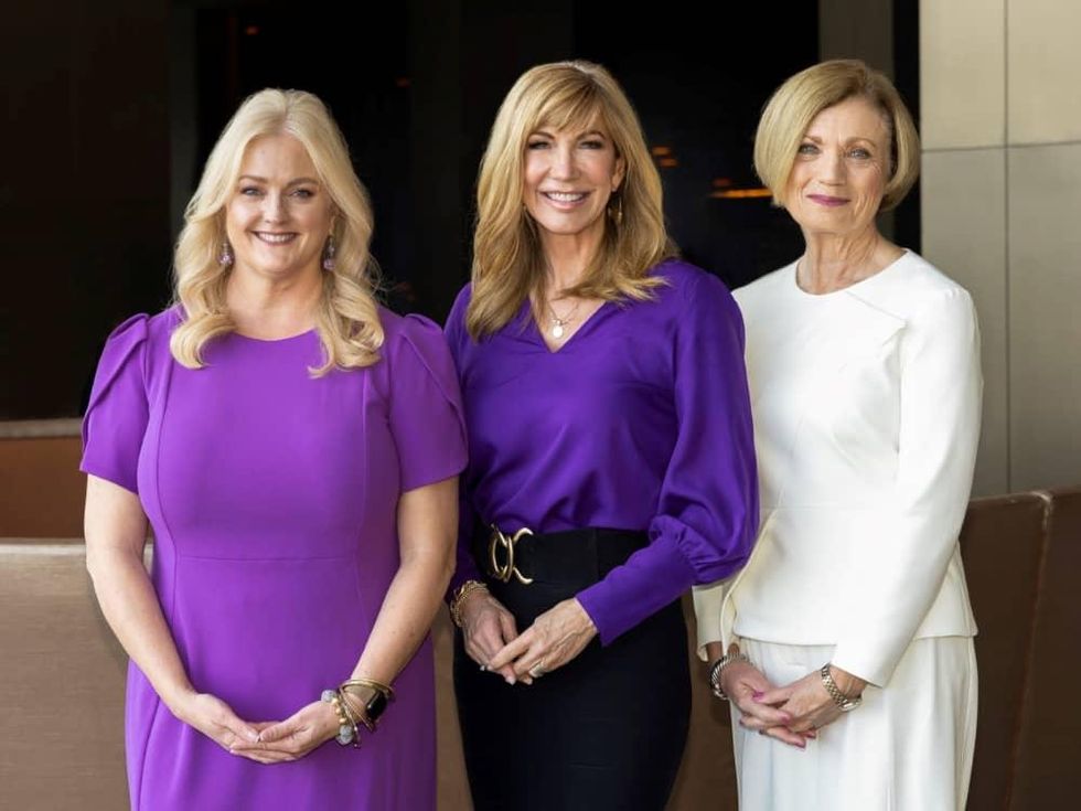 Nicole Gann, Leeza Gibbons, Michelle Feavel