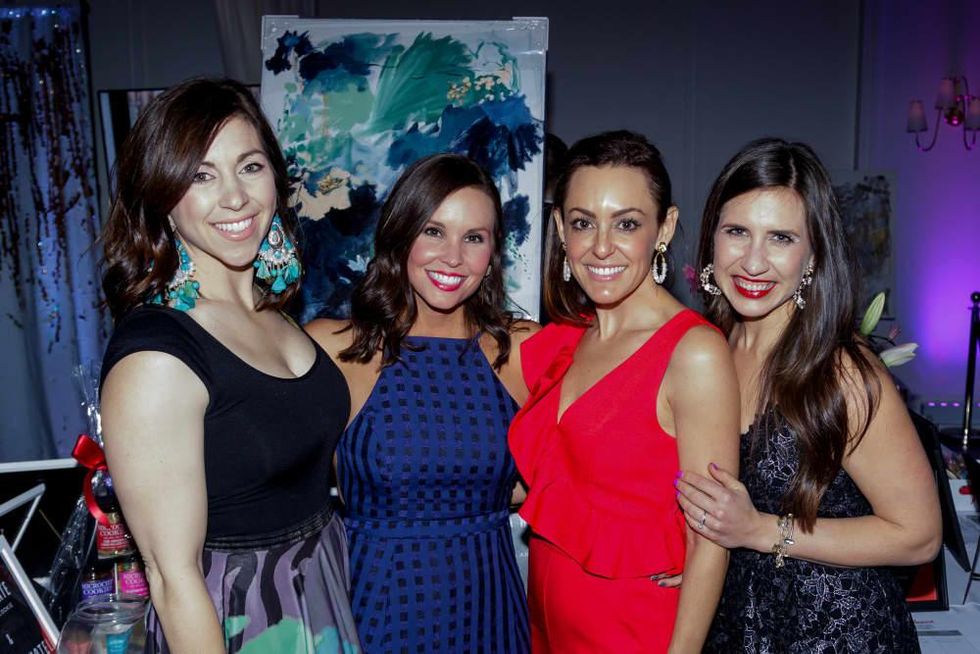 Nicole Stickane, Kiley Puckett, Gina Williams, Emily Hildebrand