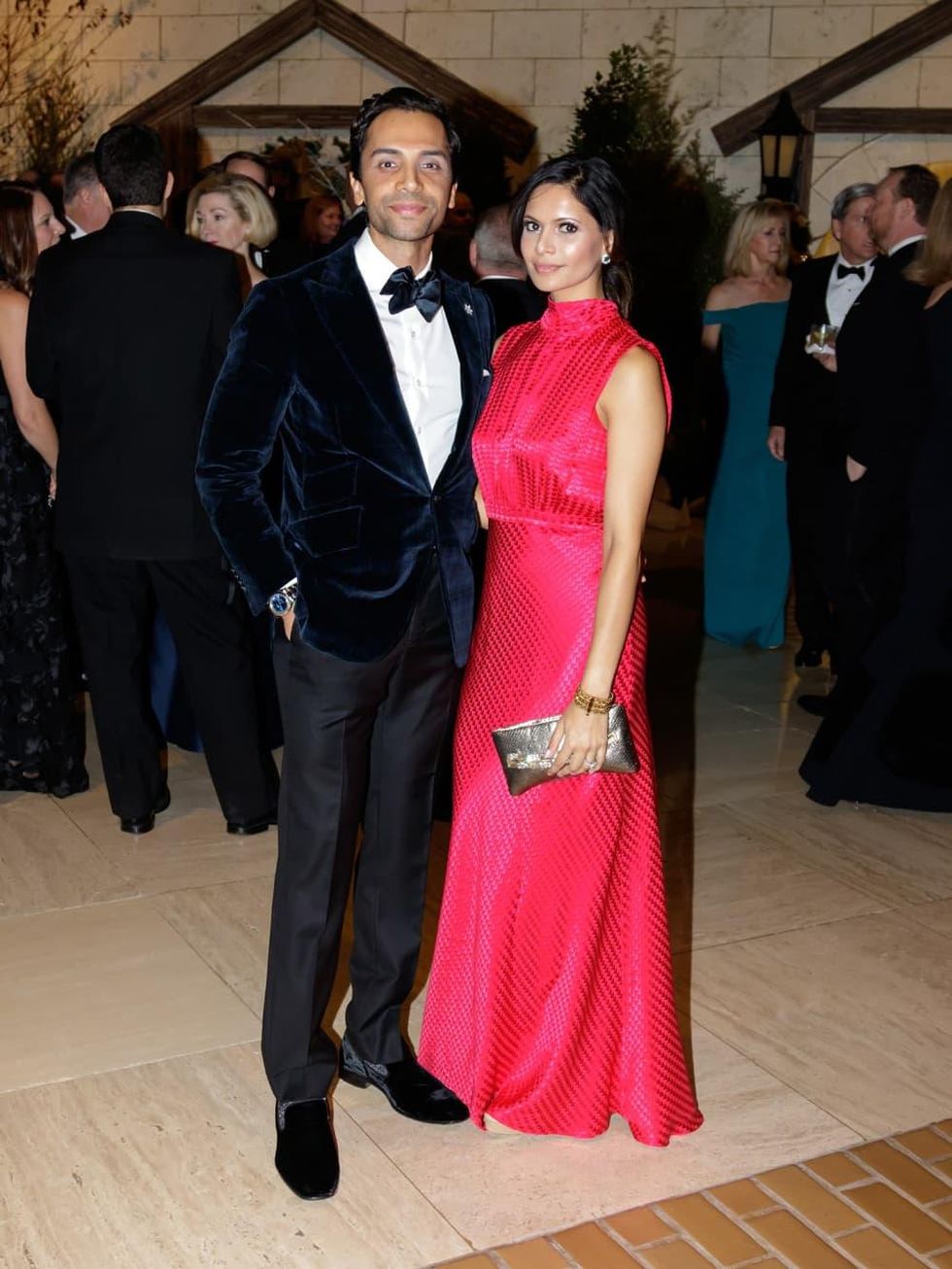 Nimesh Patel, Bina Patel, Crystal Charity Ball 2017