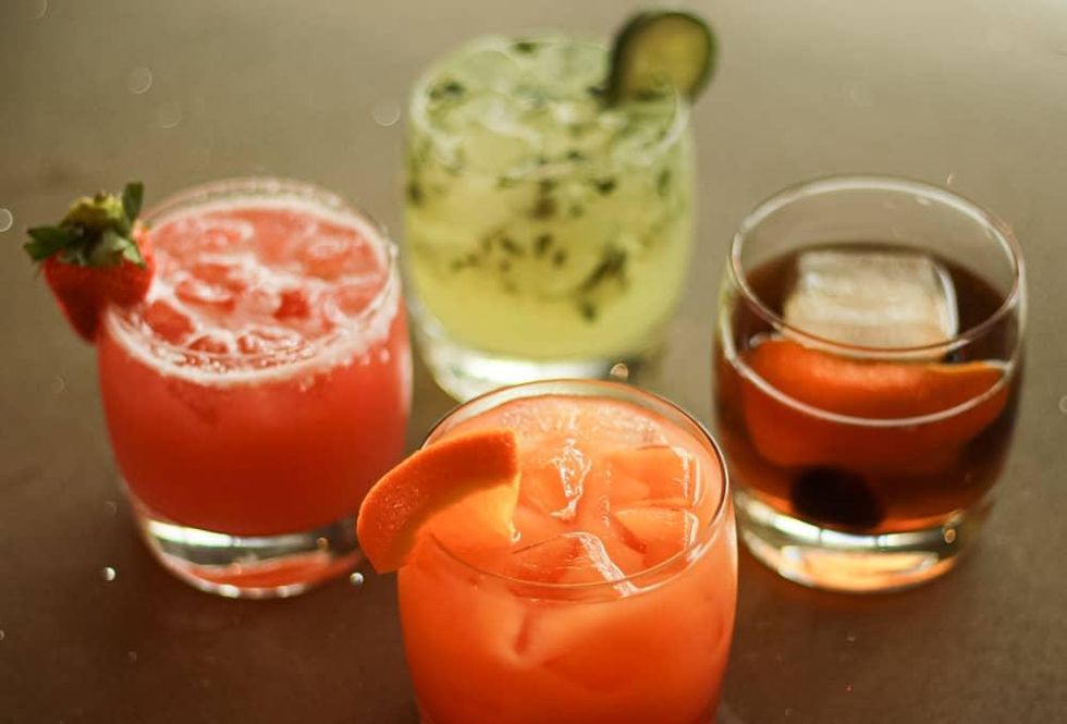 Nine Flags Bar cocktails