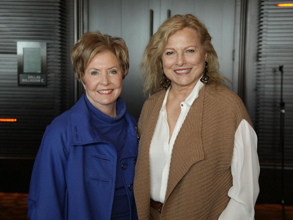 Nita Scholtz, Helen Martin, Stewpot Luncheon