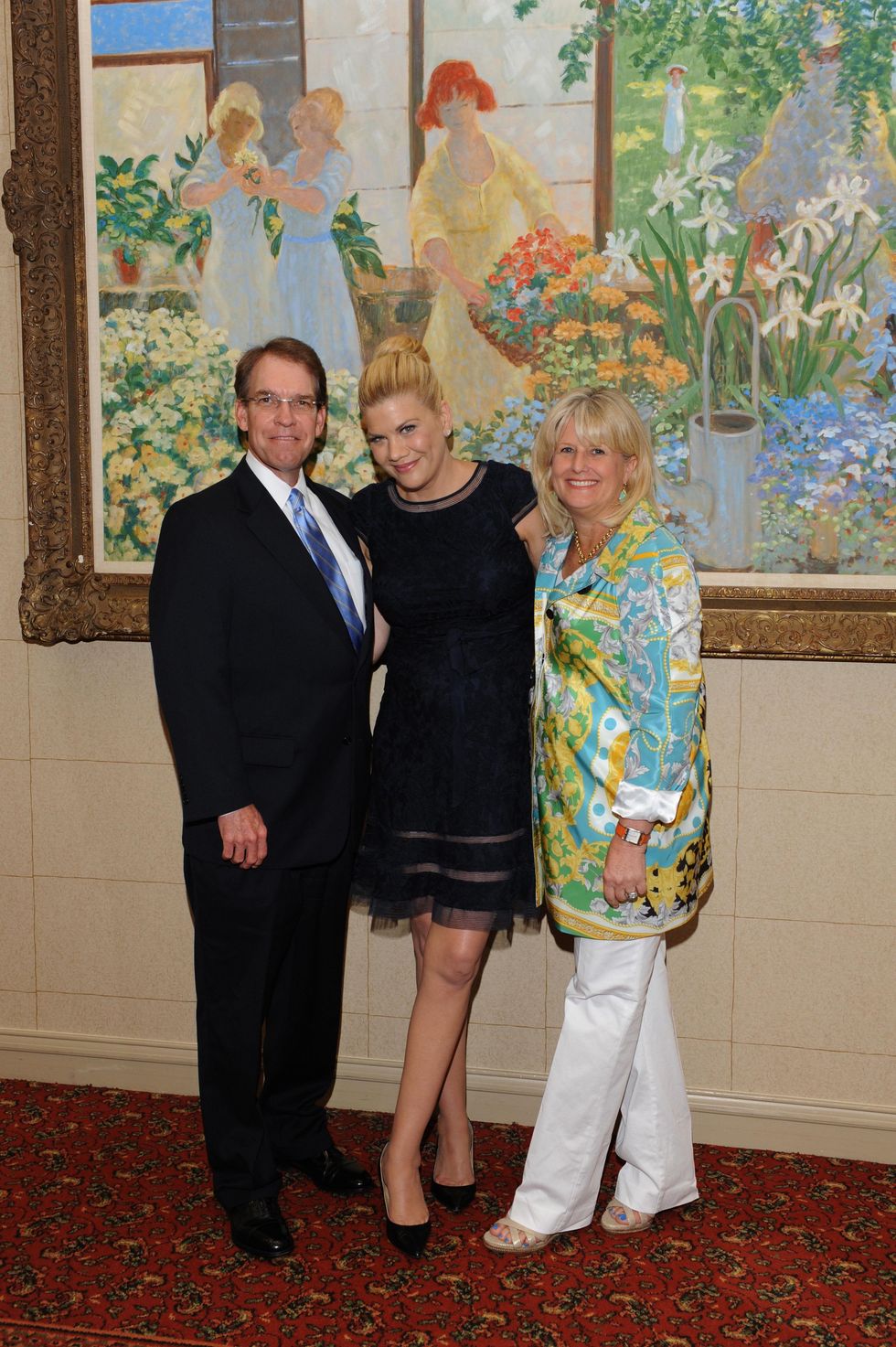 Norm Bagwell, Kristen Johnston, Robin Bagwell, Nexus luncheon