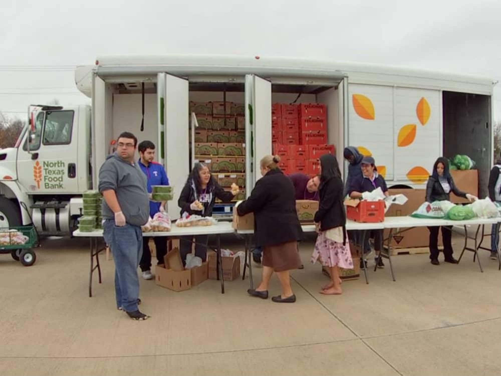north texas food bank truck