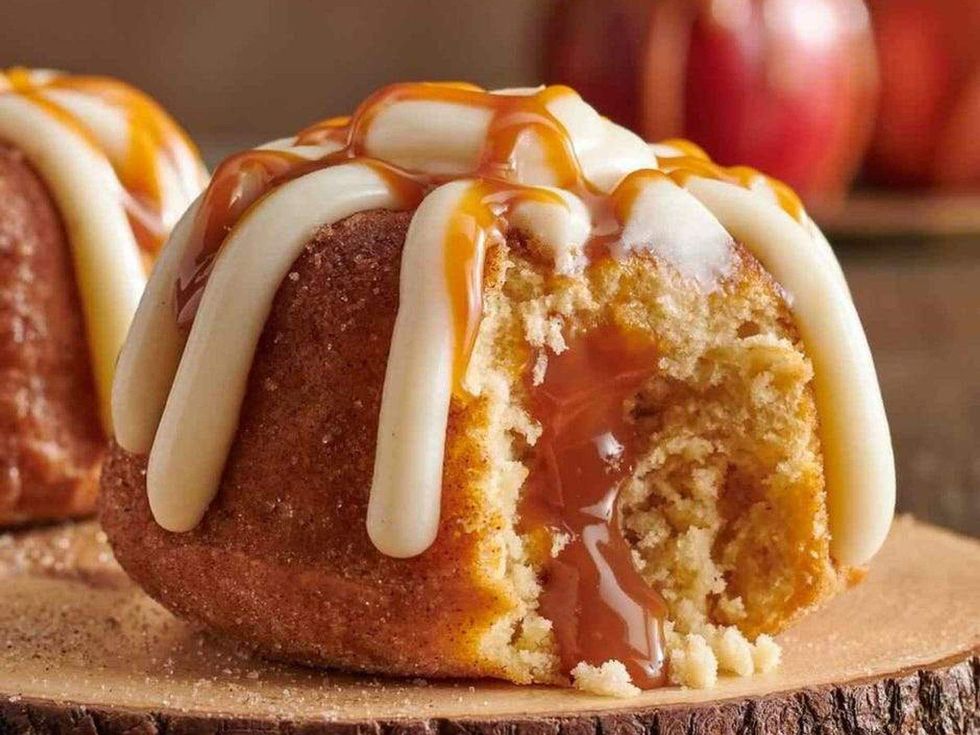 Nothing Bundt Cake caramel apple cider cake