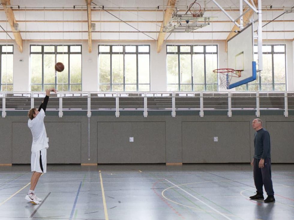 Nowitzki. The Perfect Shot