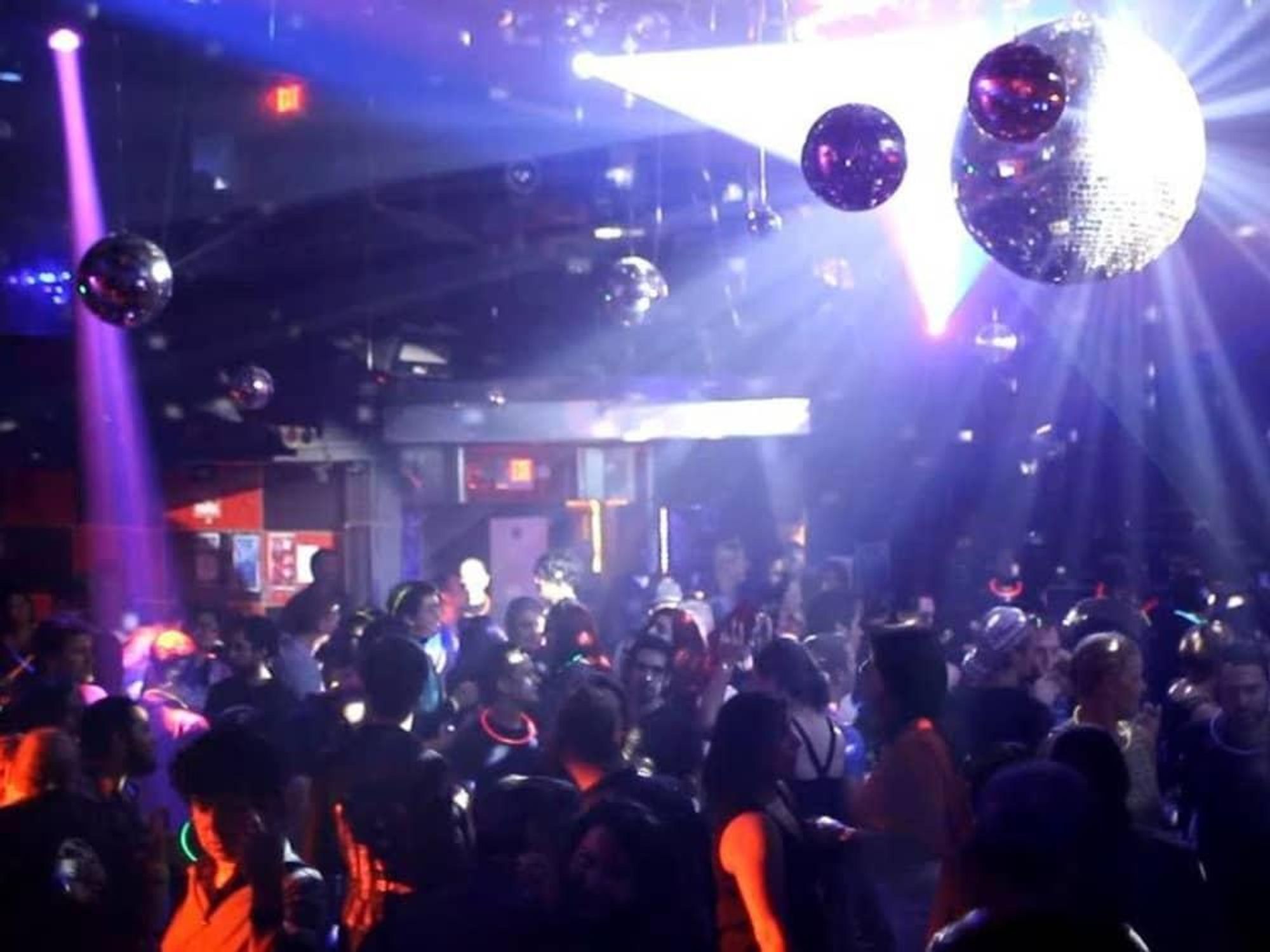 Numbers interior lights disco ball