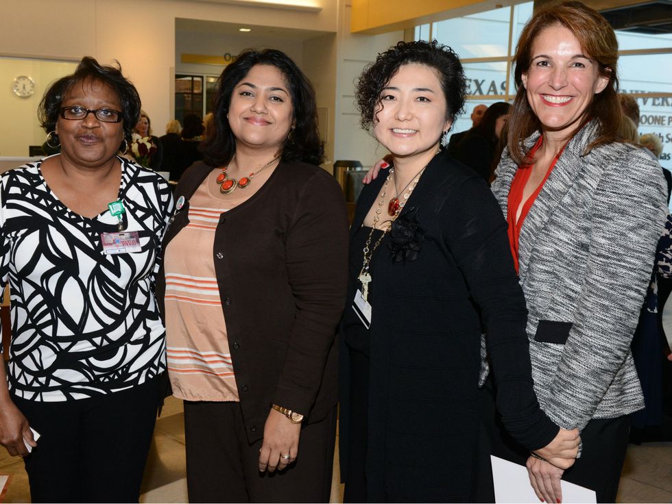 Nursing faculty: Margie Norris, Shopha Tserotas, Dr. Kyoung Lee, Dr. Michelle Kimzey, TWU Celebration
