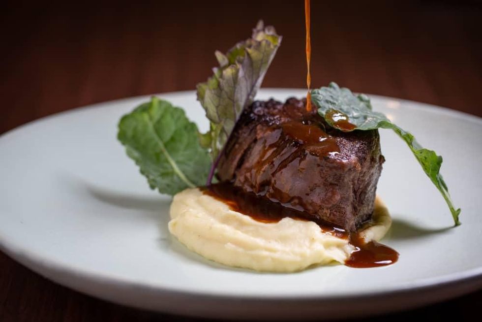 Oak grilled filet mignon from Ciclo