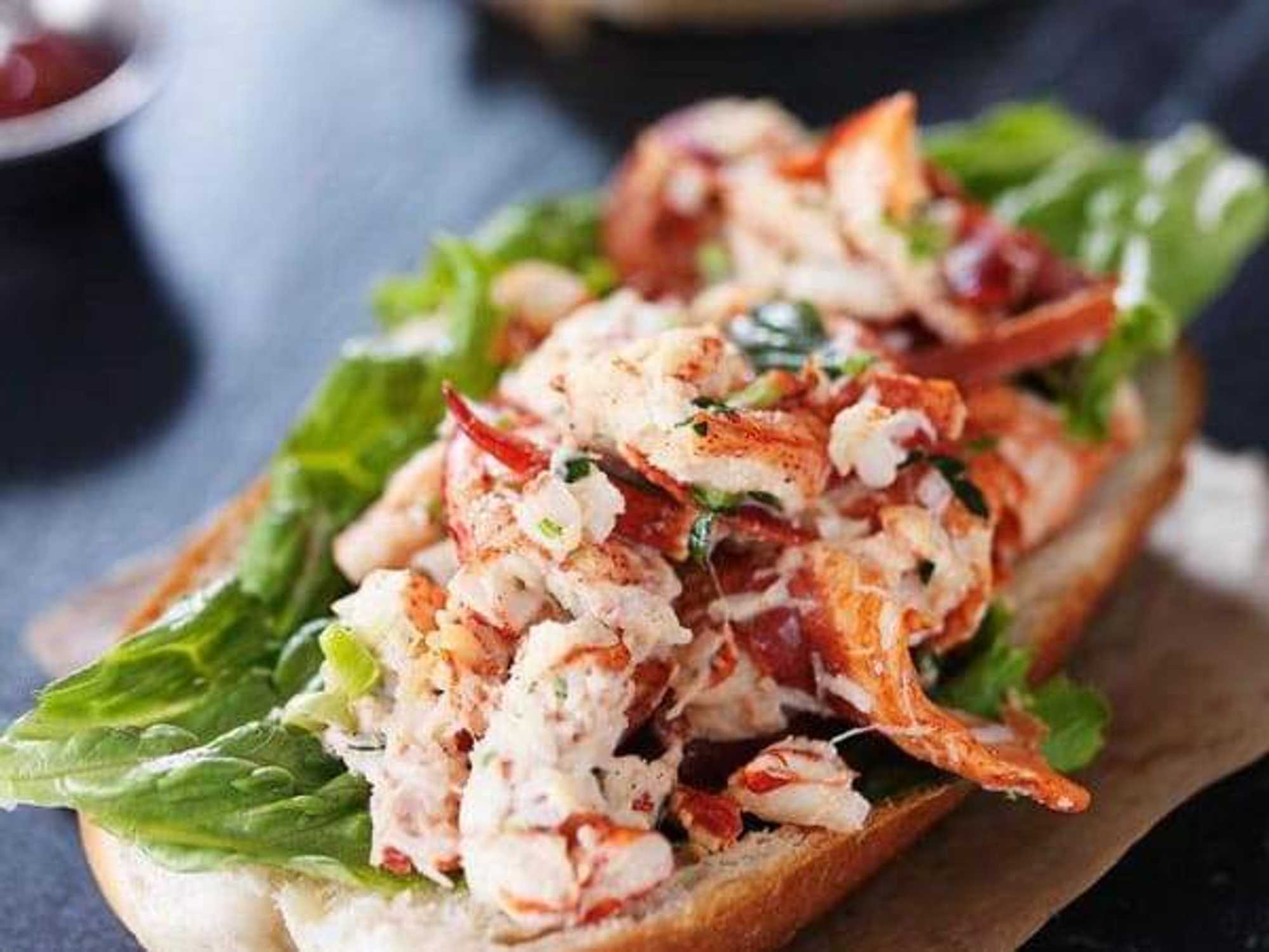 Ocean Ranch lobster roll