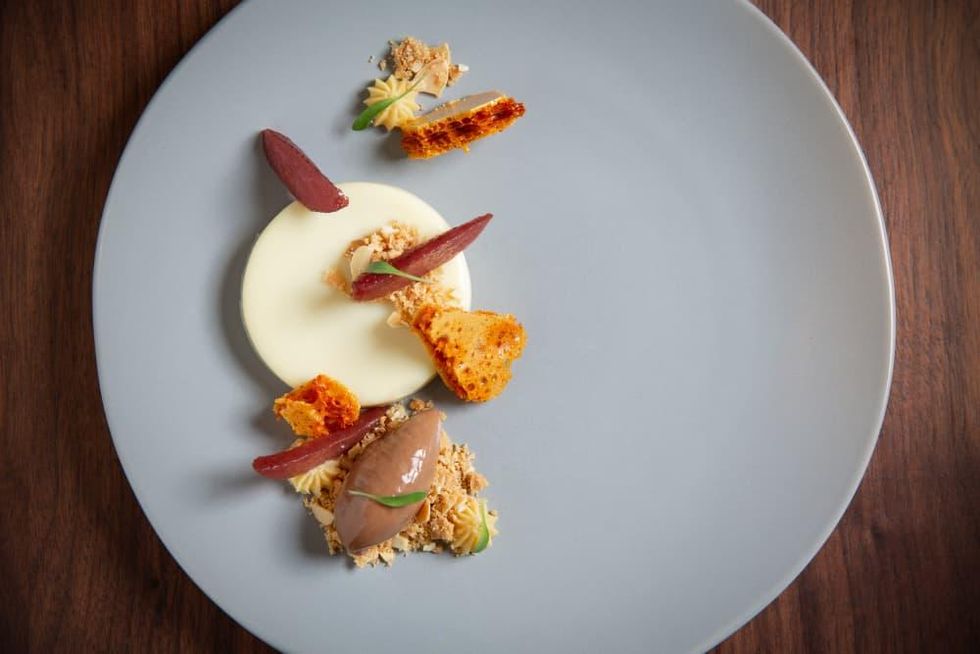 Olive oil panna cotta from Ciclo