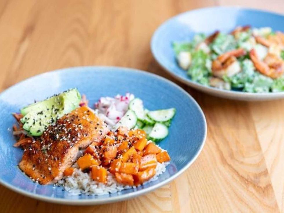 Omega Bowls at Fish City Grill.