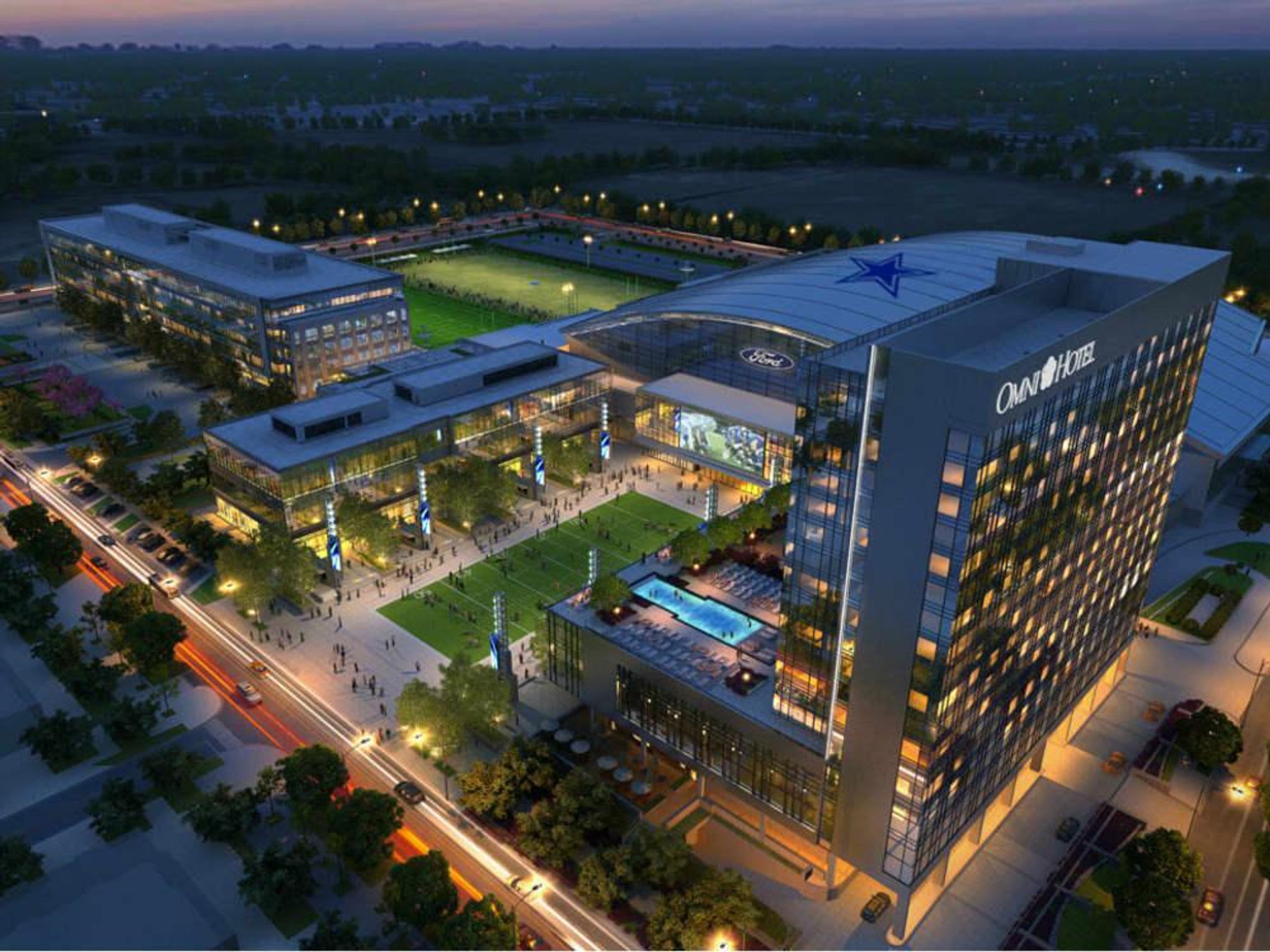 Omni Frisco, Star, Dallas Cowboys