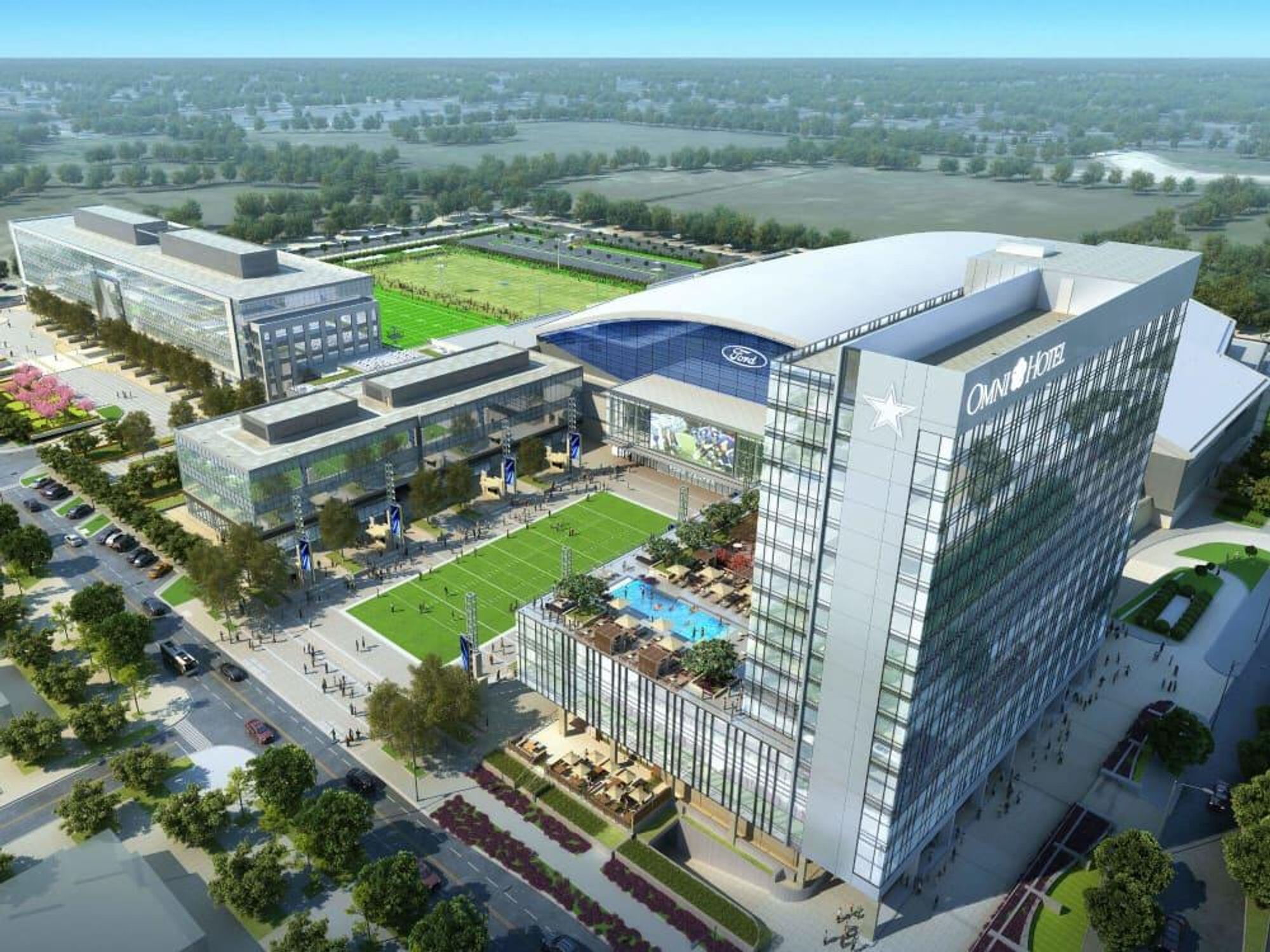 Omni Hotel, Dallas Cowboys, Frisco, Star