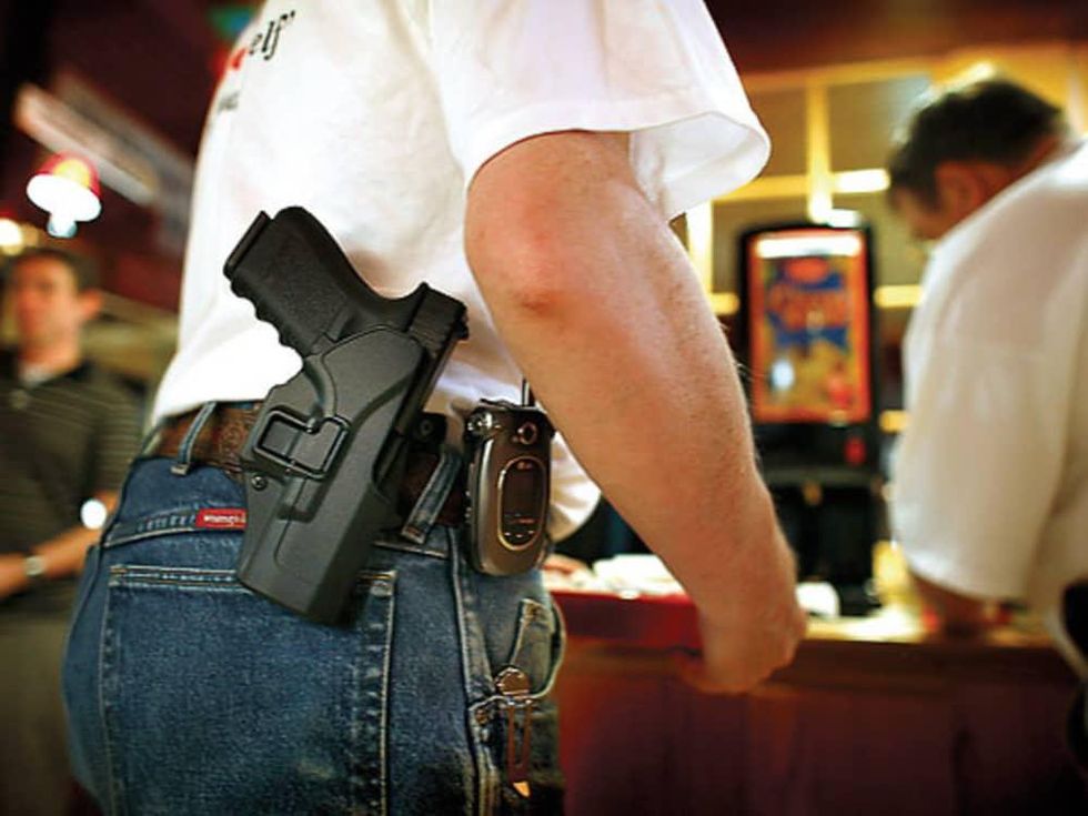 open carry law, gun, public, December 2012