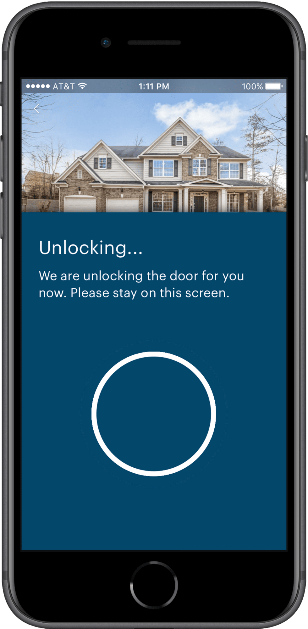 Opendoor app unlocking
