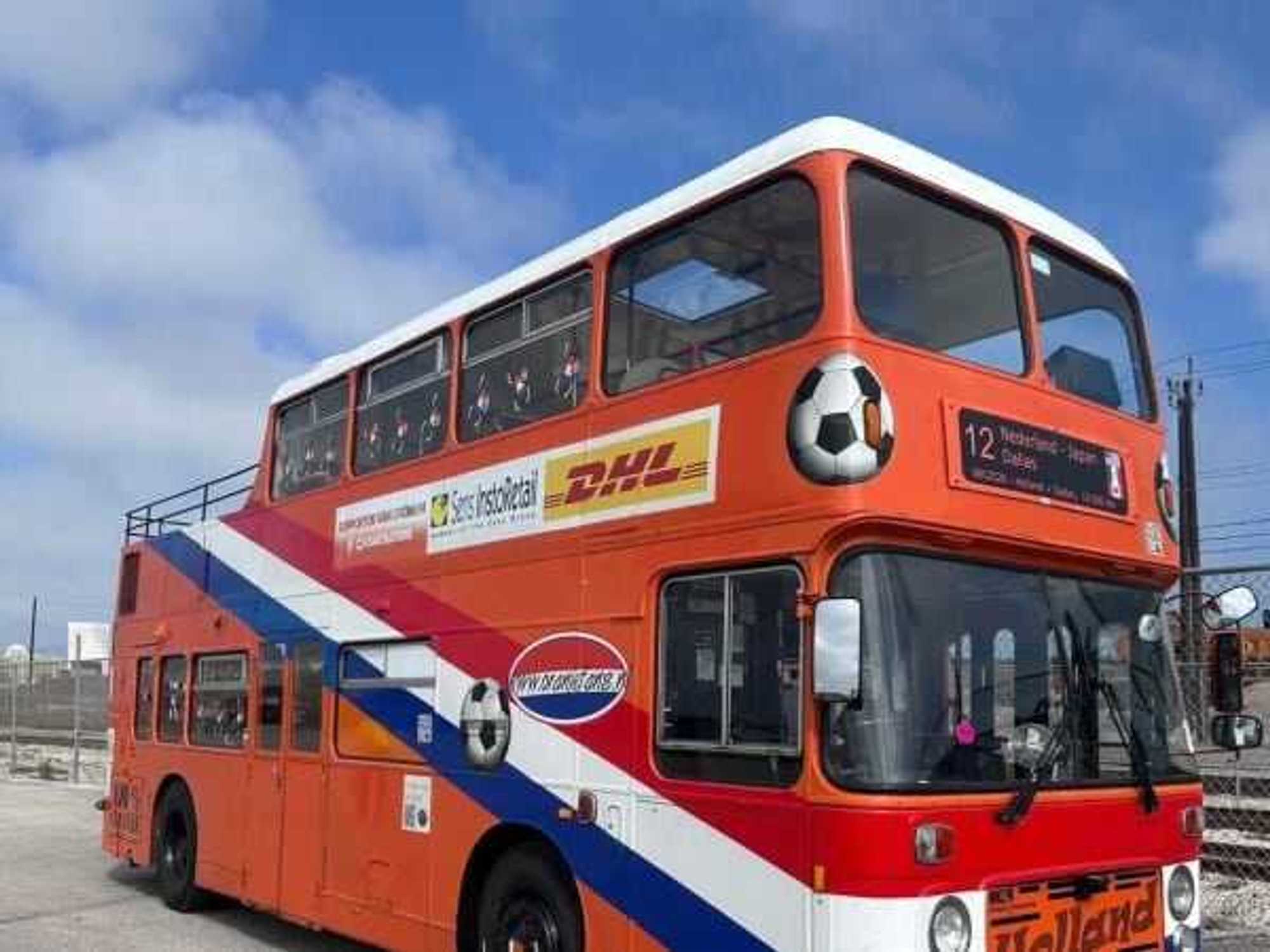 Orange Dutch Bus