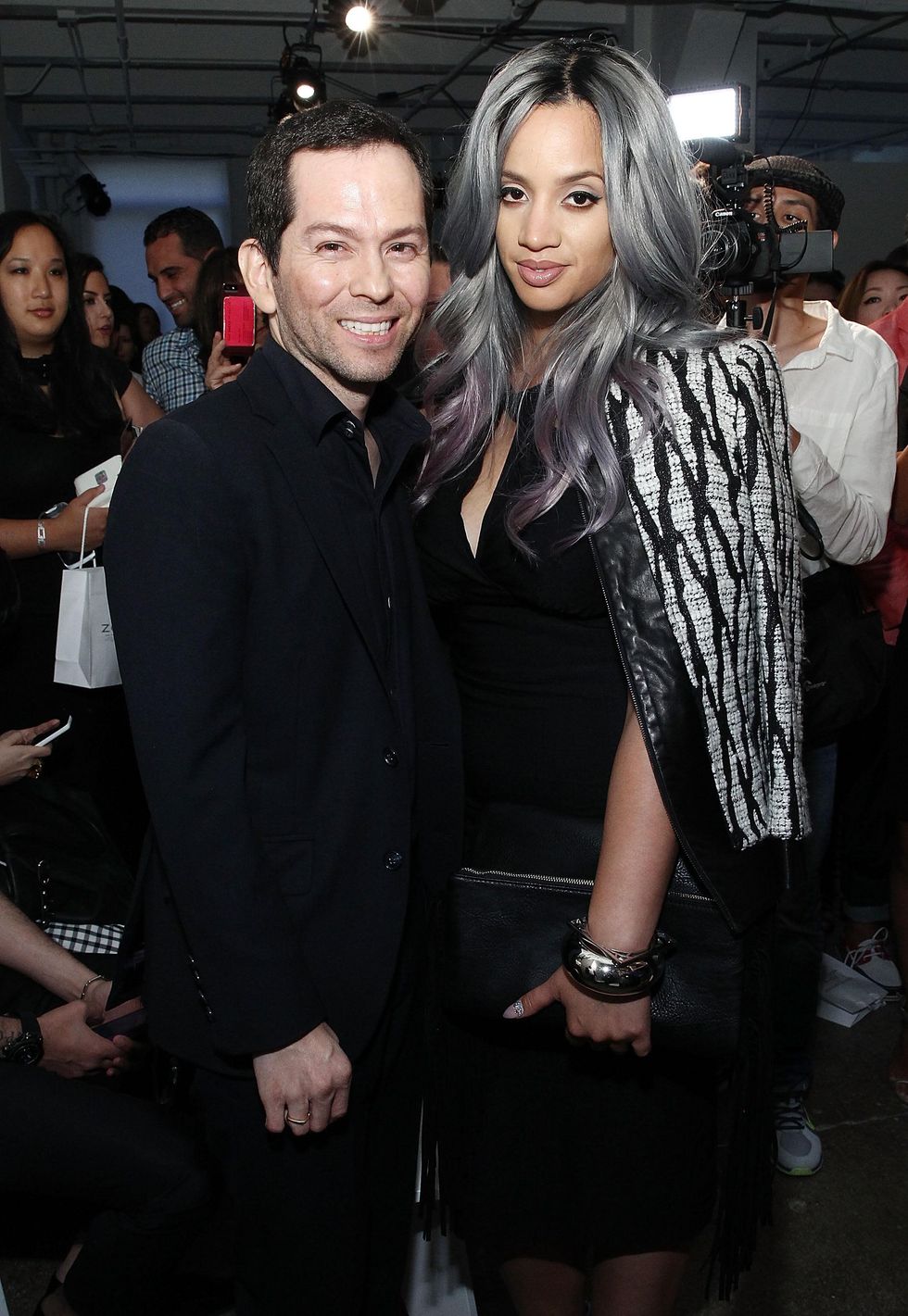 Orange Is The New Black star Dascha Polanco with Rolando Santana